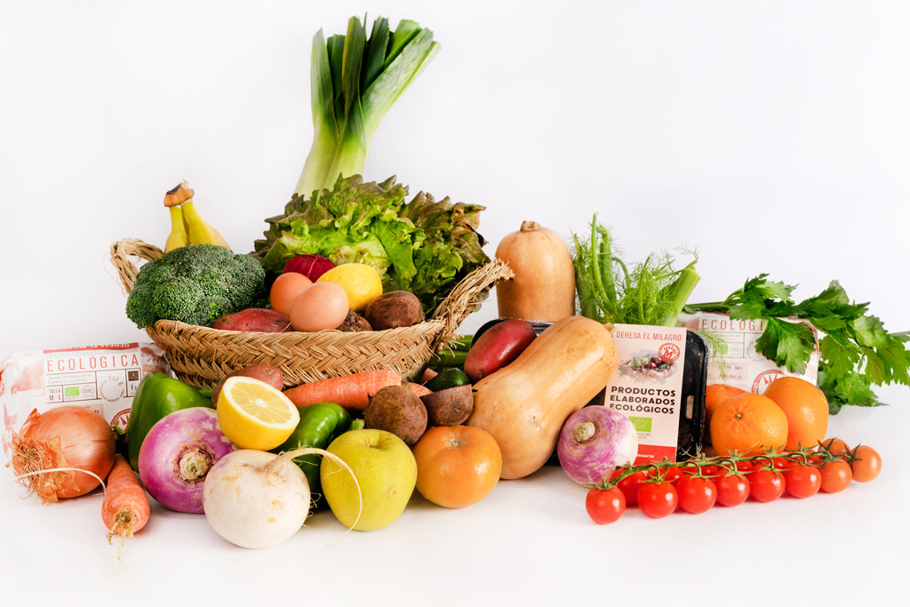 cestas ecologicas de frutas y verduras