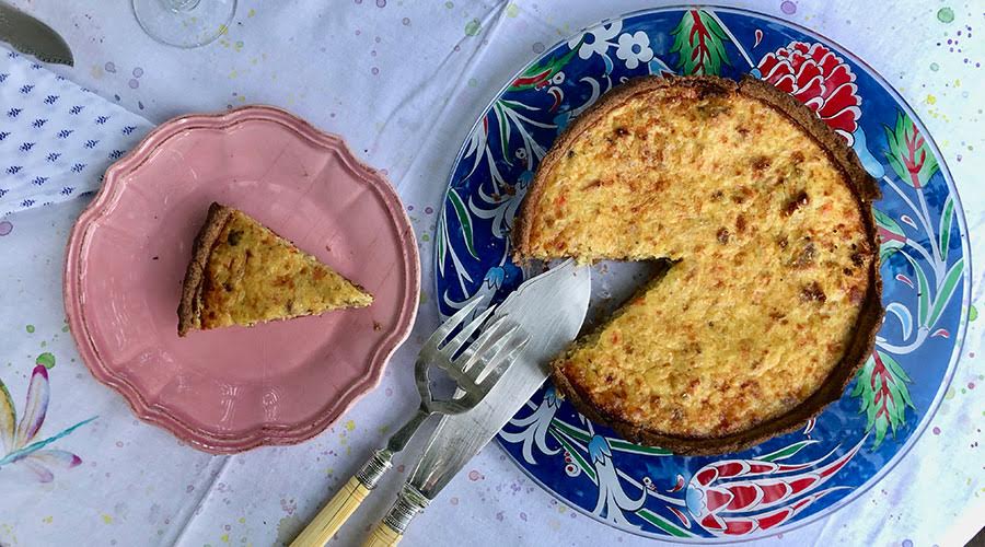 Quiche de Pollo con Verduras