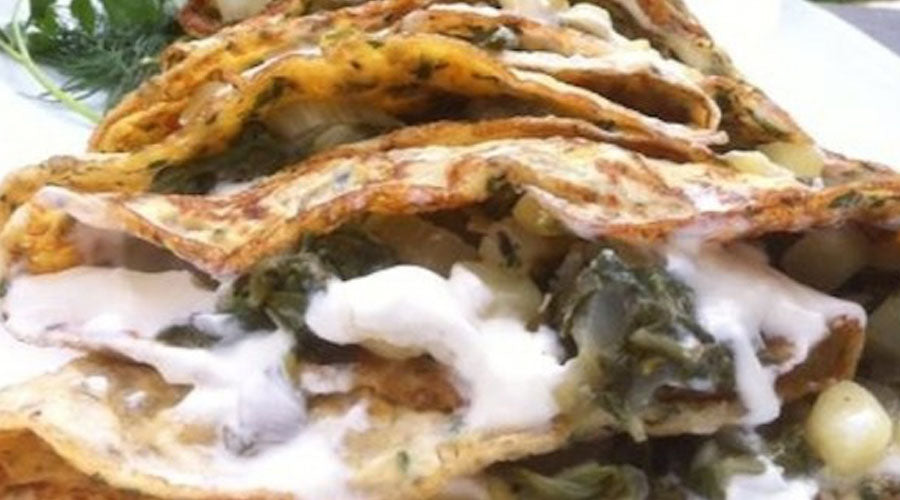Tortillas de Acelgas y Azafrán