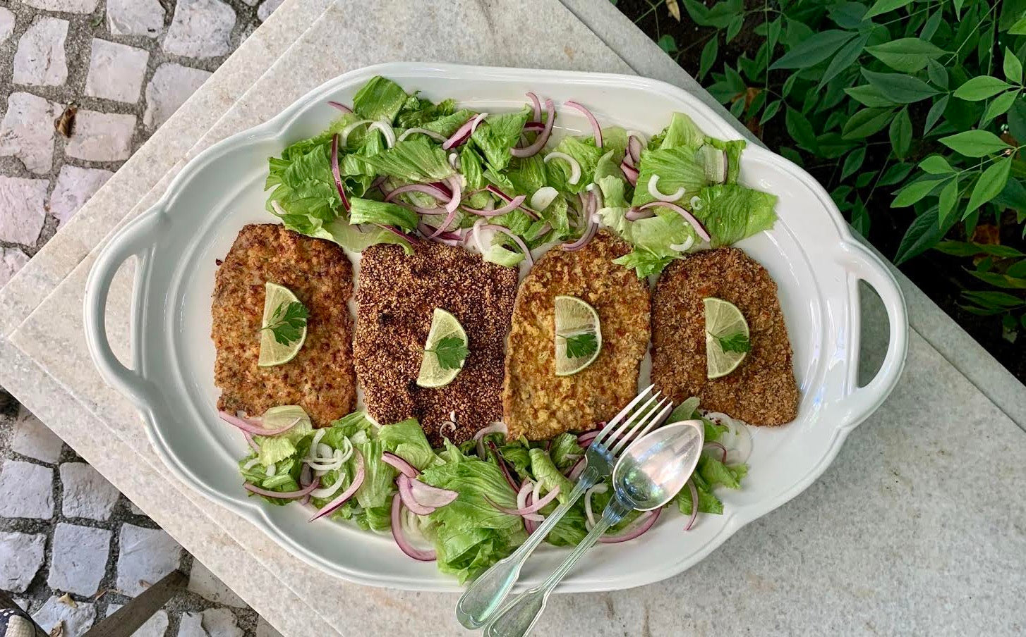 Escalopines Milanesa al Horno