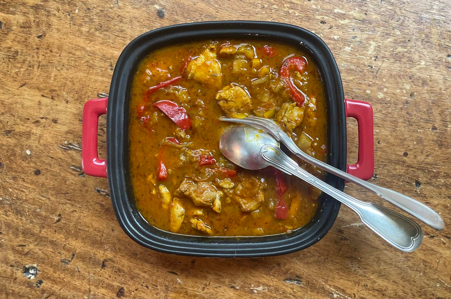 Contramuslos de Pollo en salsa cremosa de Calabaza