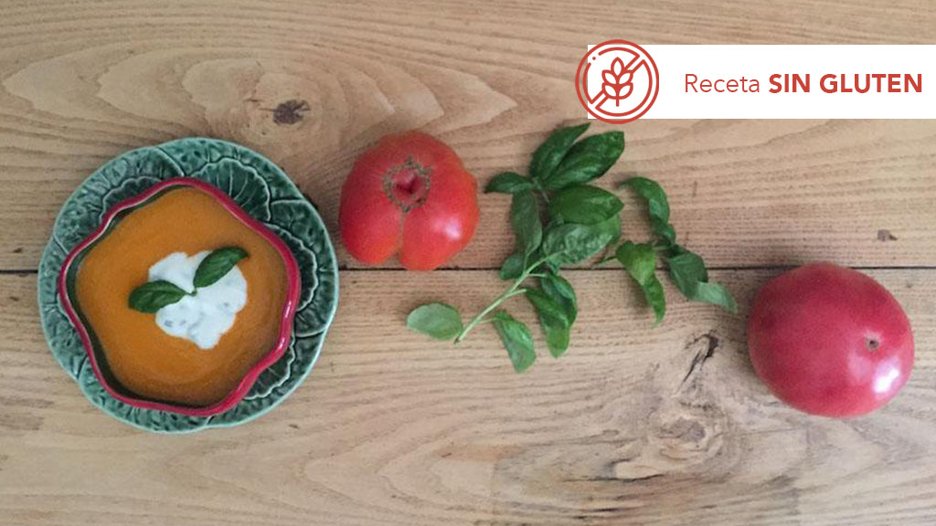 Receta de crema fría de tomate