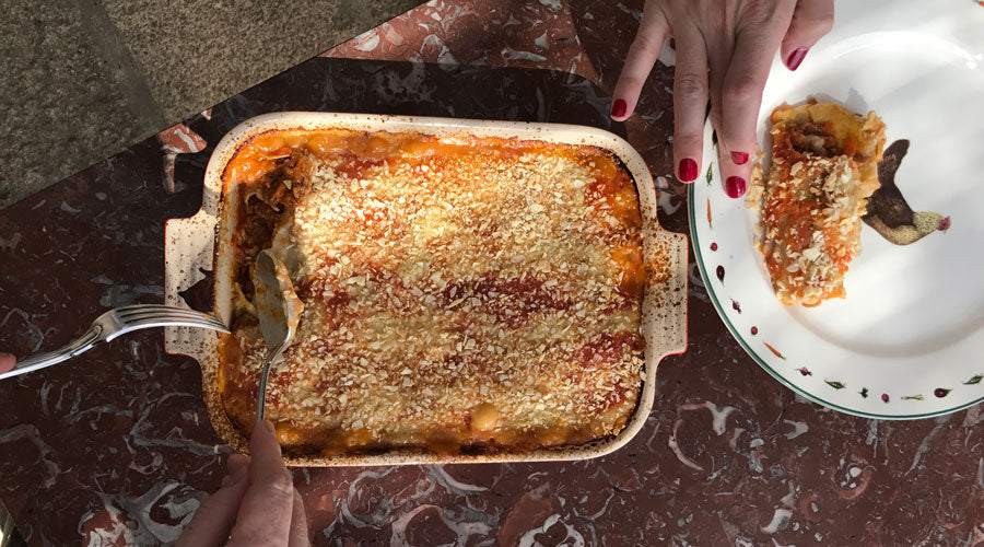 canelones sin lactosa