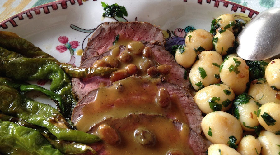 Carne asada al estilo de Al Andalus