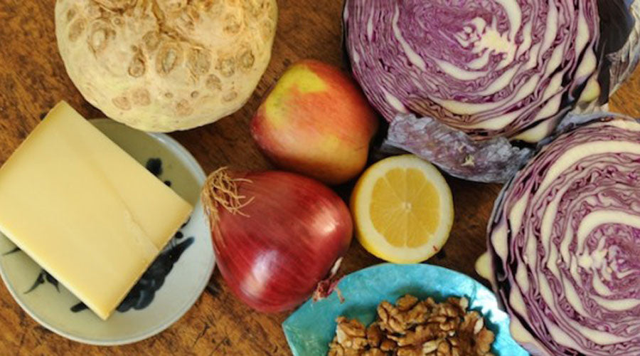 Ensalada de Lombarda y Apionabo