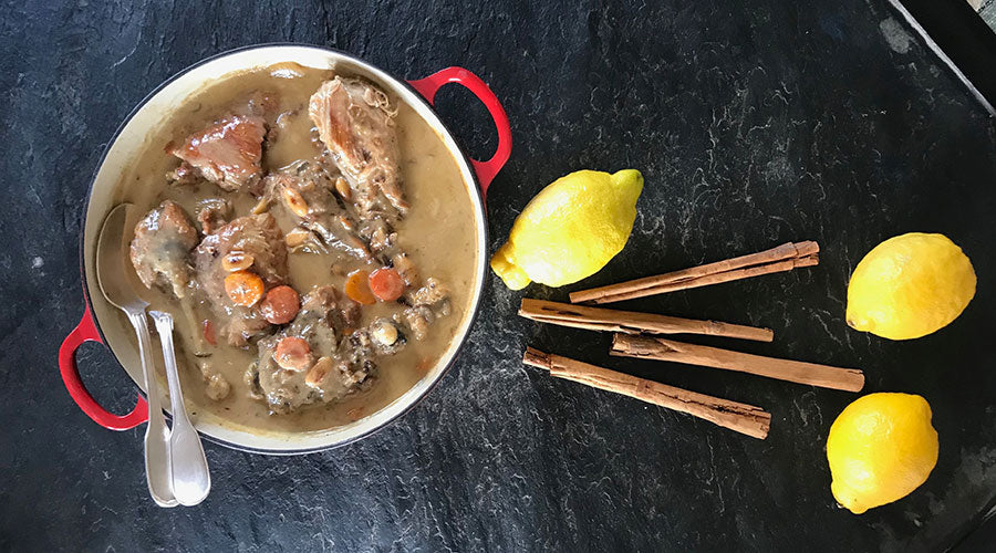 Receta de pollo en salsa de limón y canela