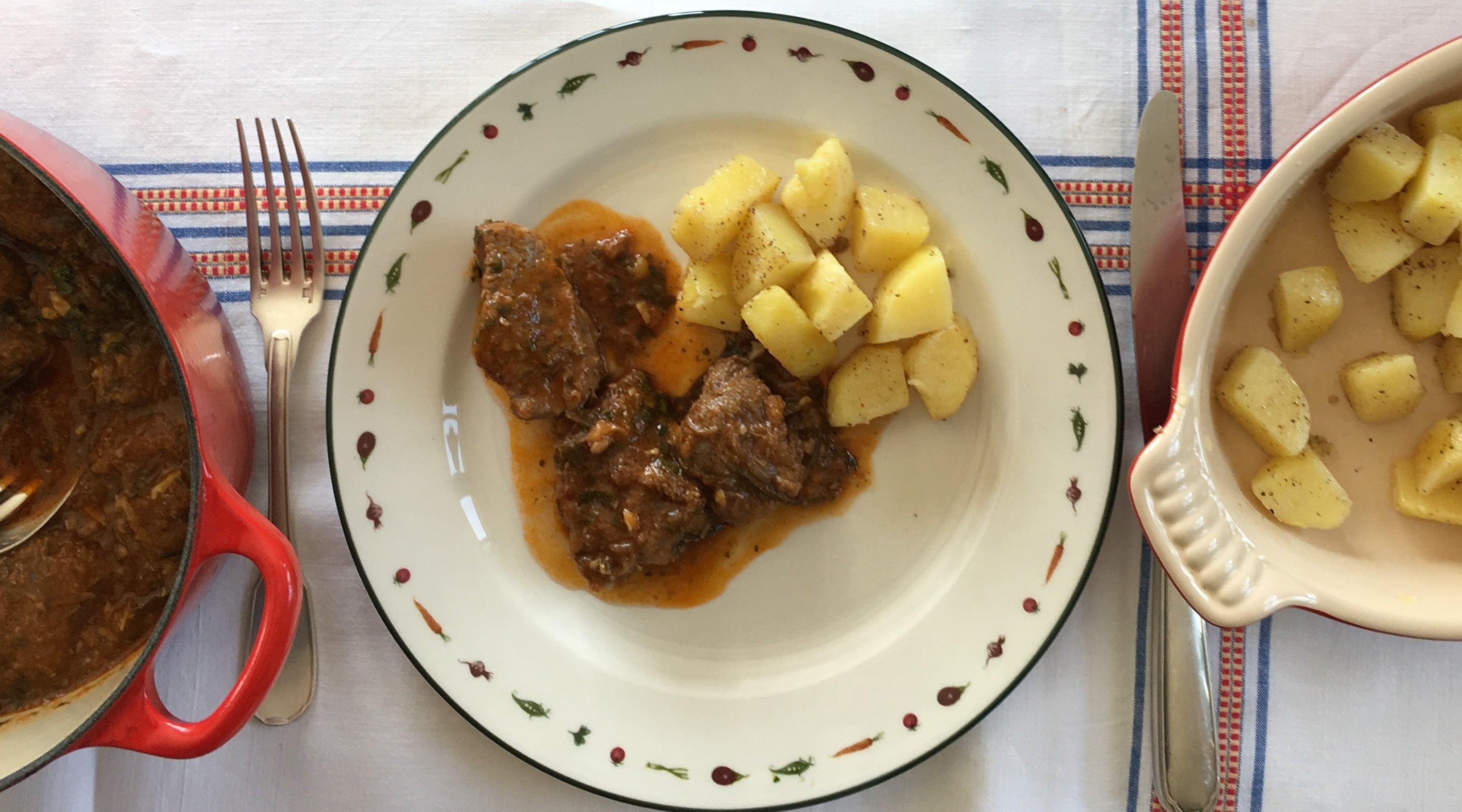 Receta de morcillo estofado