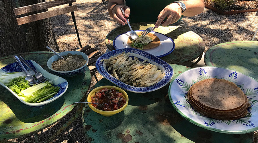 Rollitos de pollo y hortalizas