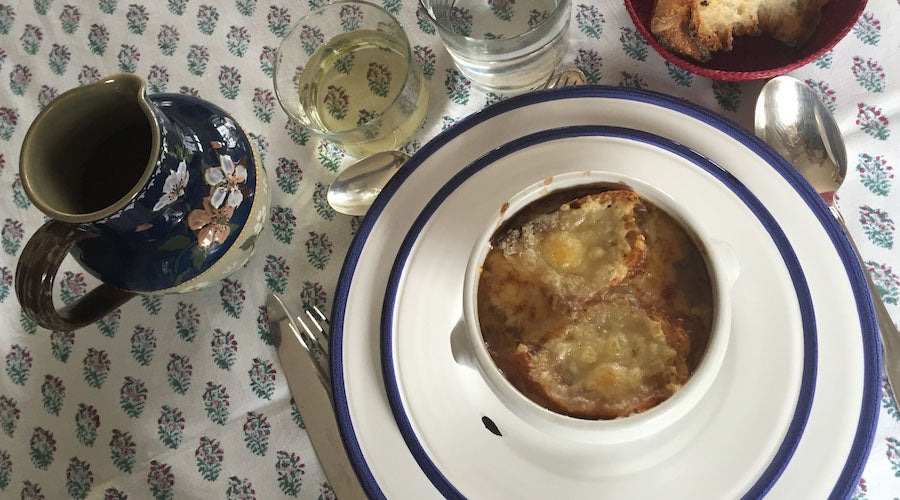 Sopa de Cebolla Gratinada