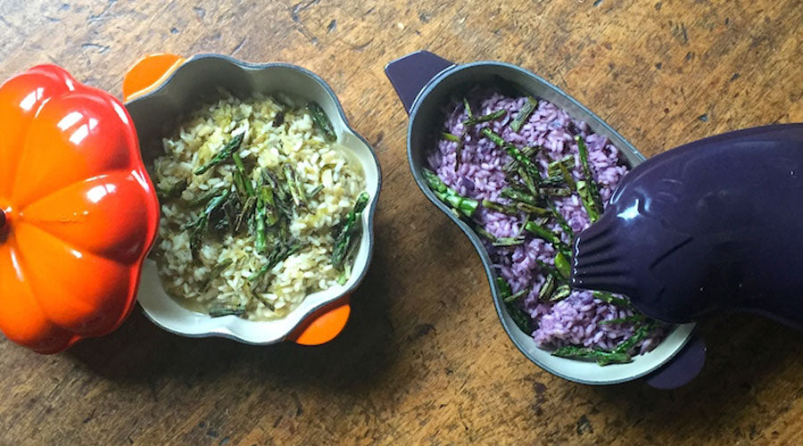 Risotto de repollo y lombarda