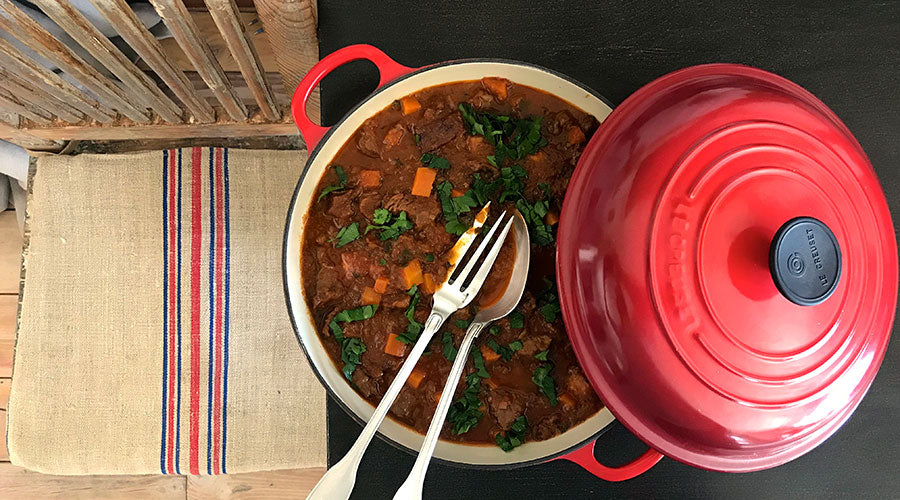 Receta de ragout de ternera con verduras