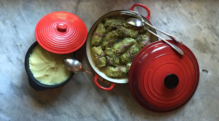 Rollitos de col al modo egipcio