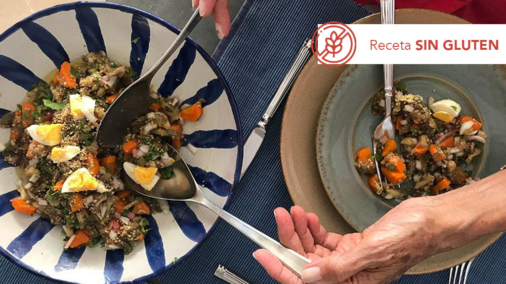 Ensalada Cremosa de Berenjenas