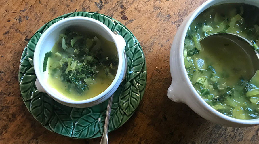 Receta de Sopa Pak Choi