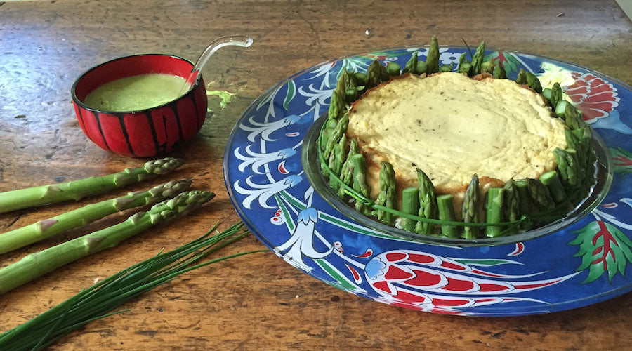 Mousse de espárragos