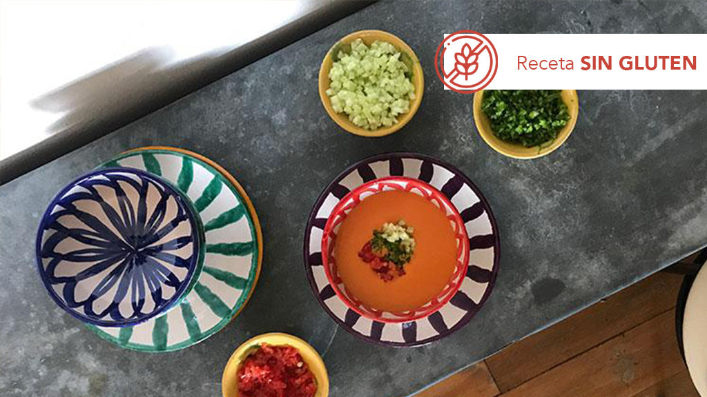 Receta de gazpacho andaluz tradicional