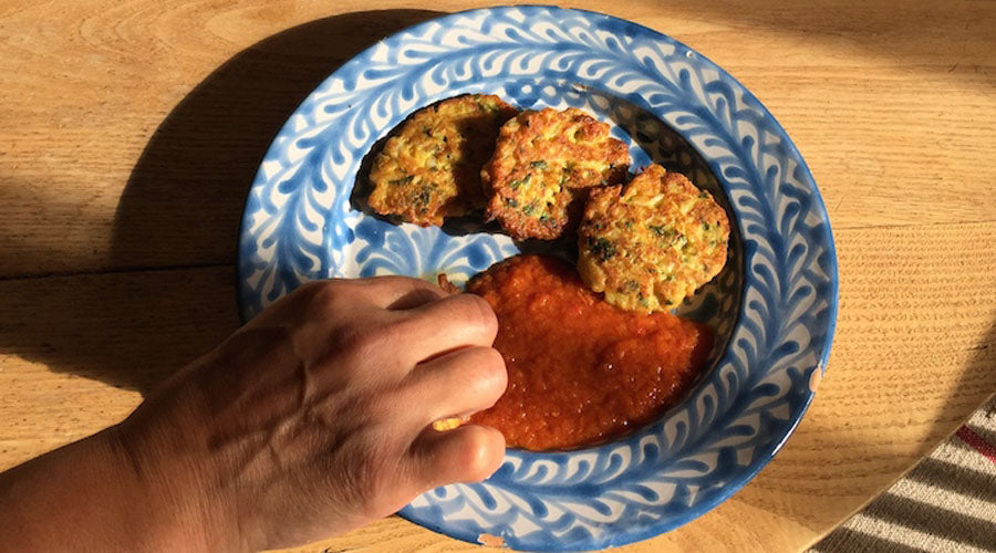 Tortitas de coliflor