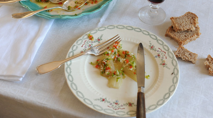 Ensalada de Pencas de Acelgas
