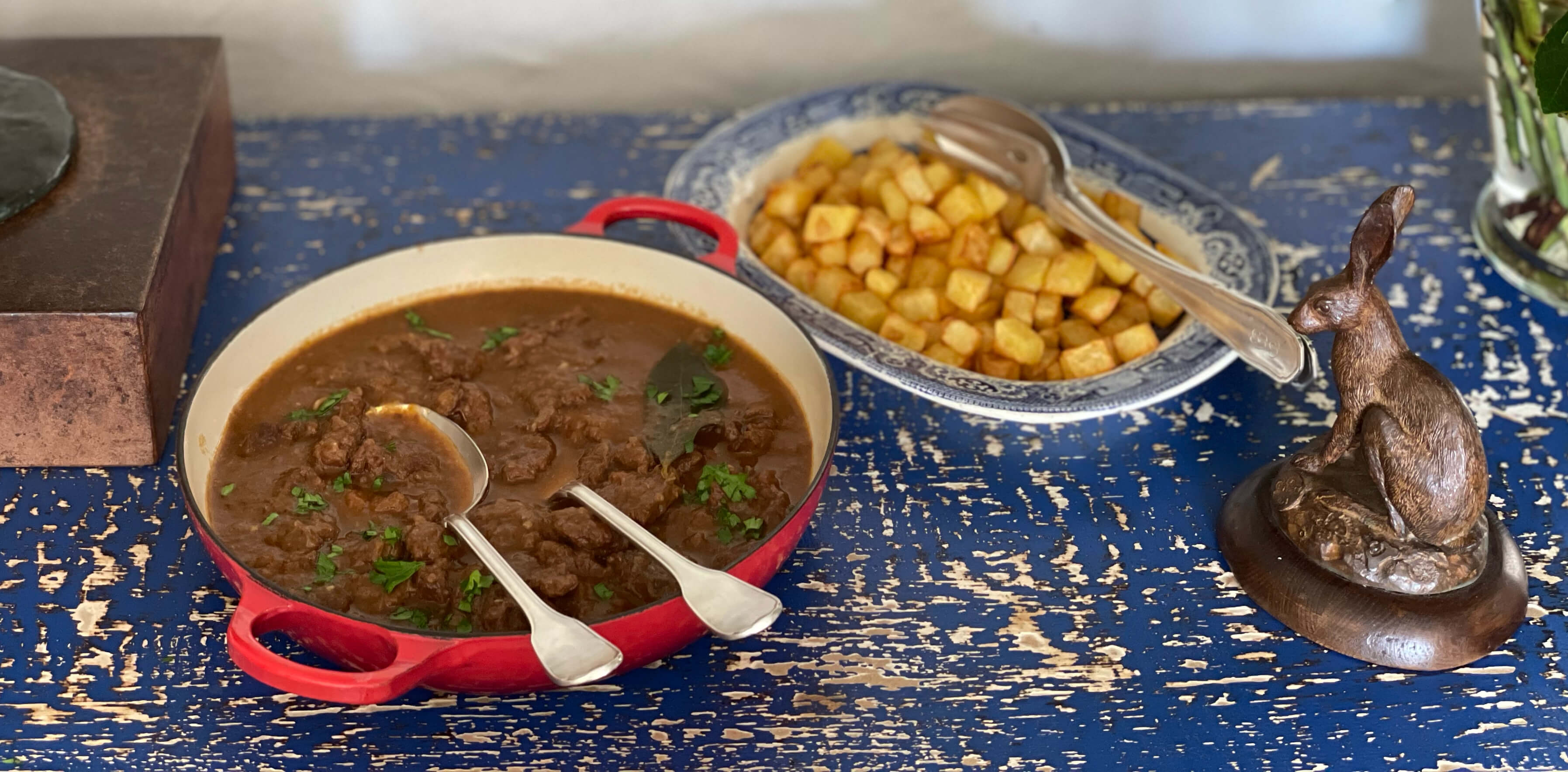 Estofado de añojo con patatas