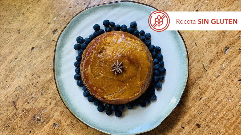 Flan de calabaza al horno