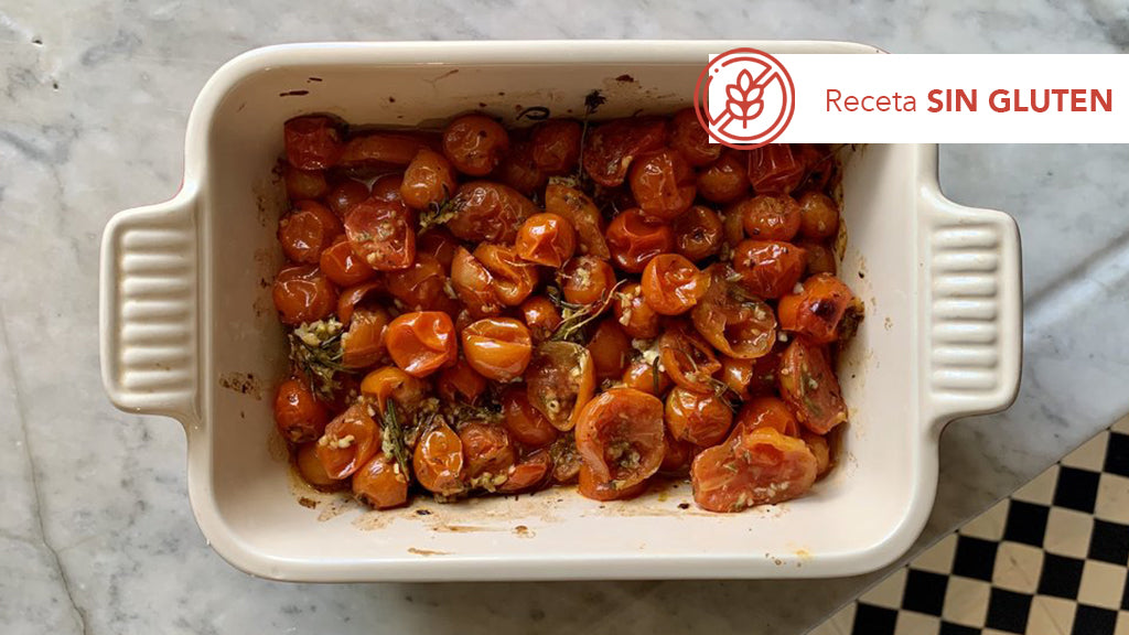 Tomates Cherry Asados a las Hierbas Provenzales