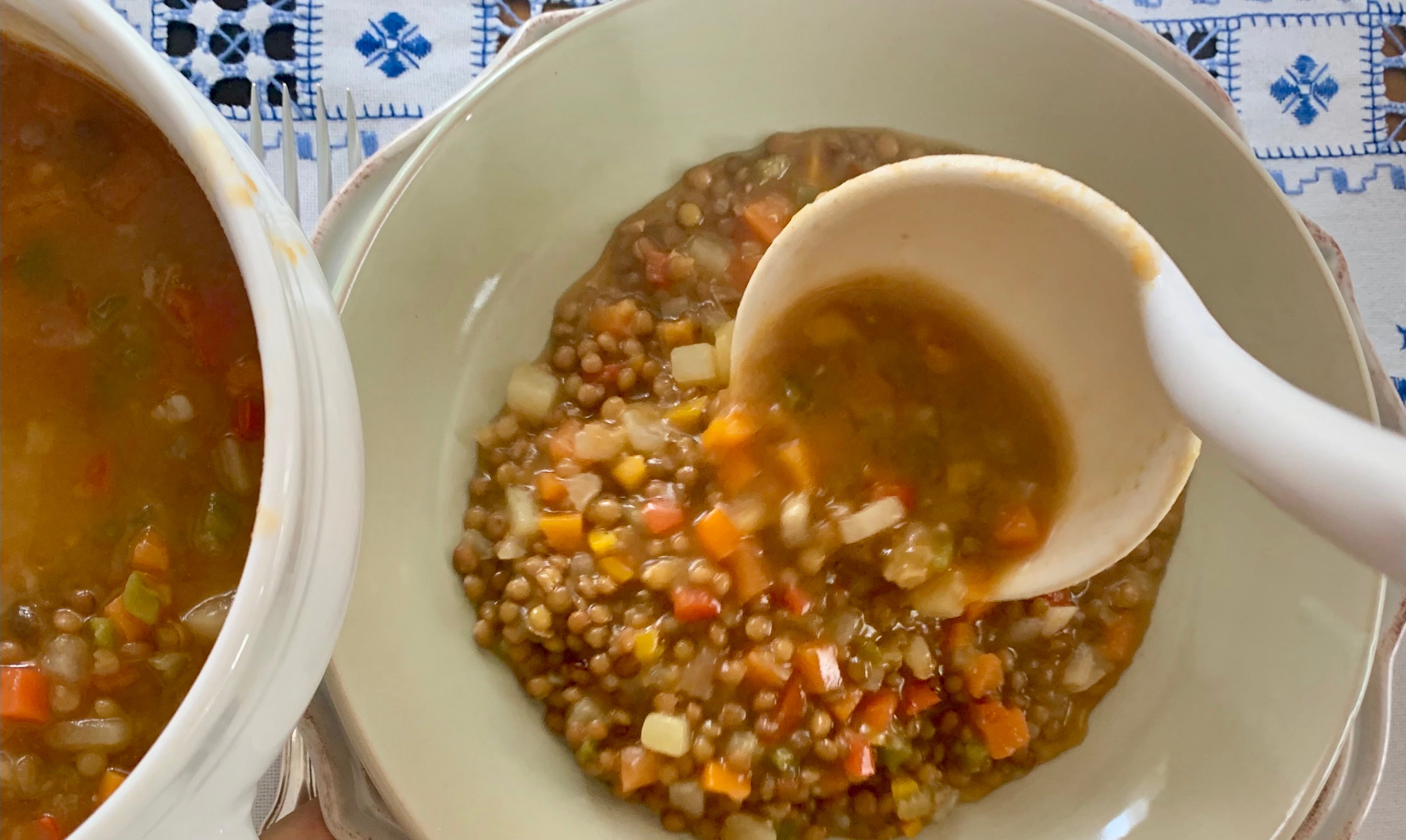 Lentejas con Verduras