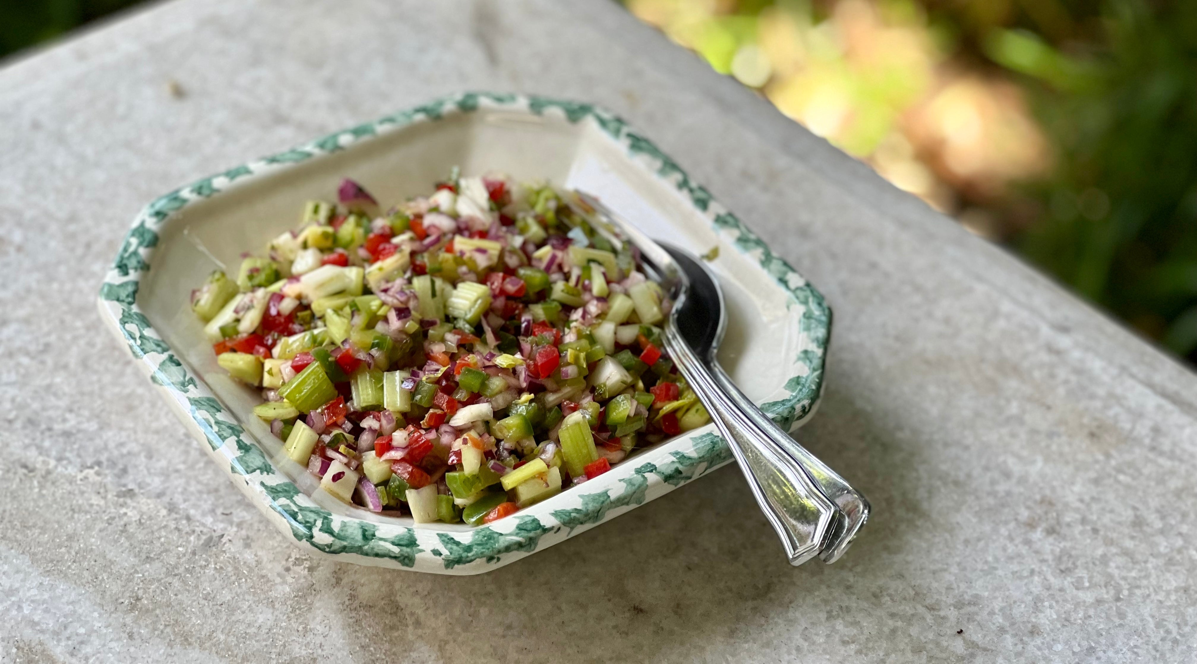 Ensalada de Apio crujiente marroquí