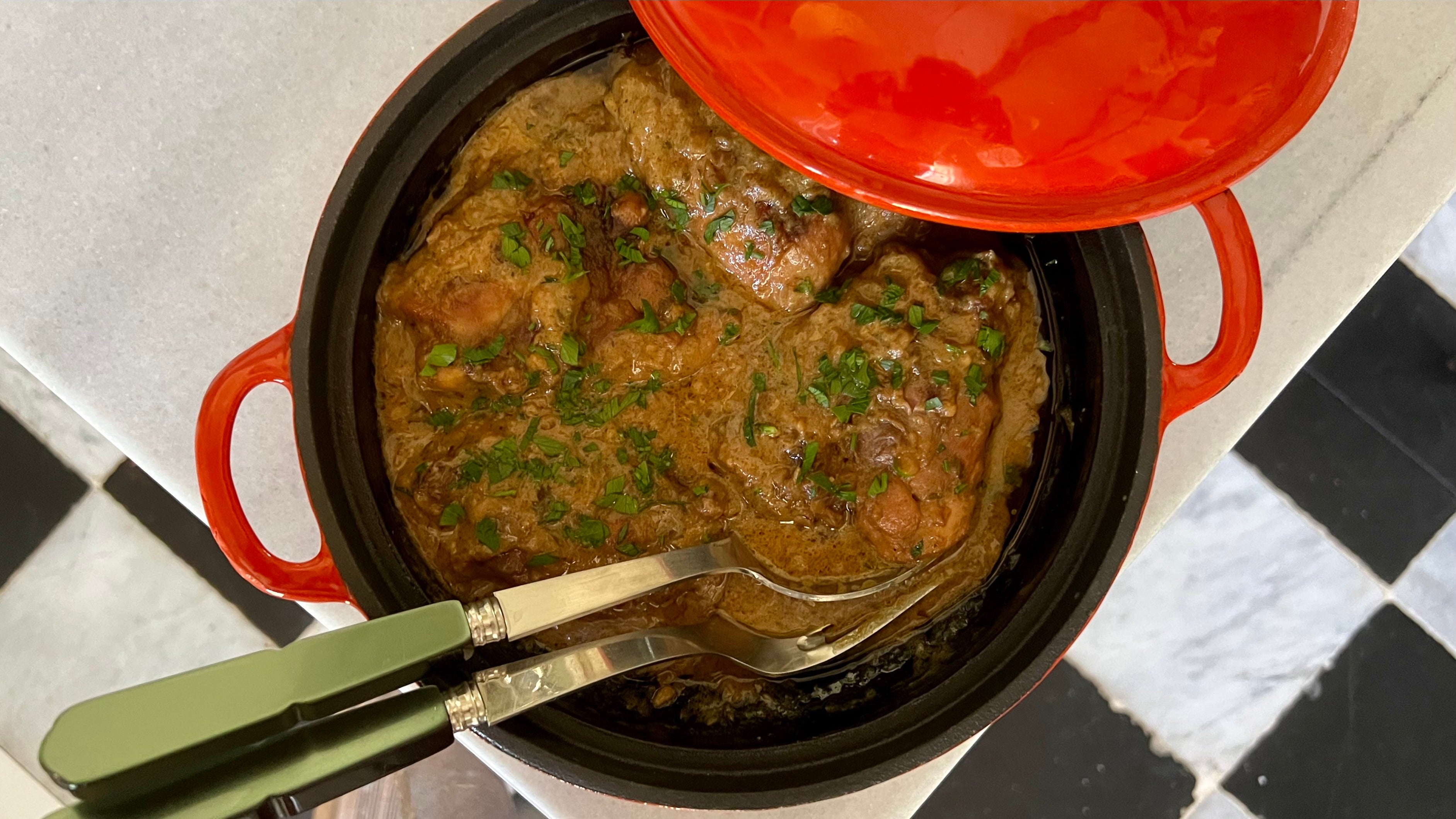 Contramuslos de pollo a la Mostaza