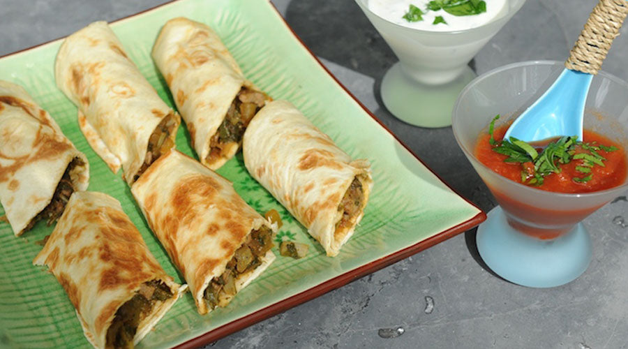 Burritos de la huerta de otoño