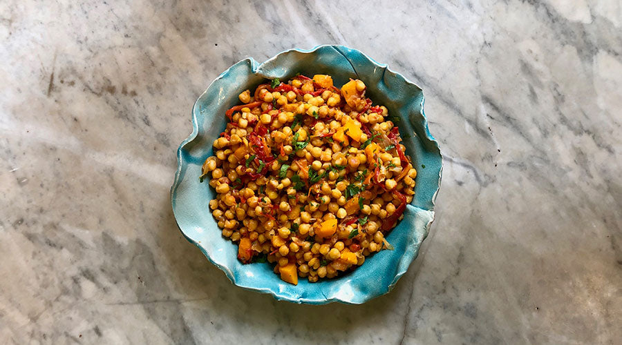 Garbanzos al estilo marroquí
