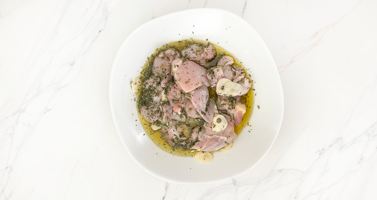 Adobo para pollo con  limón y hierbas