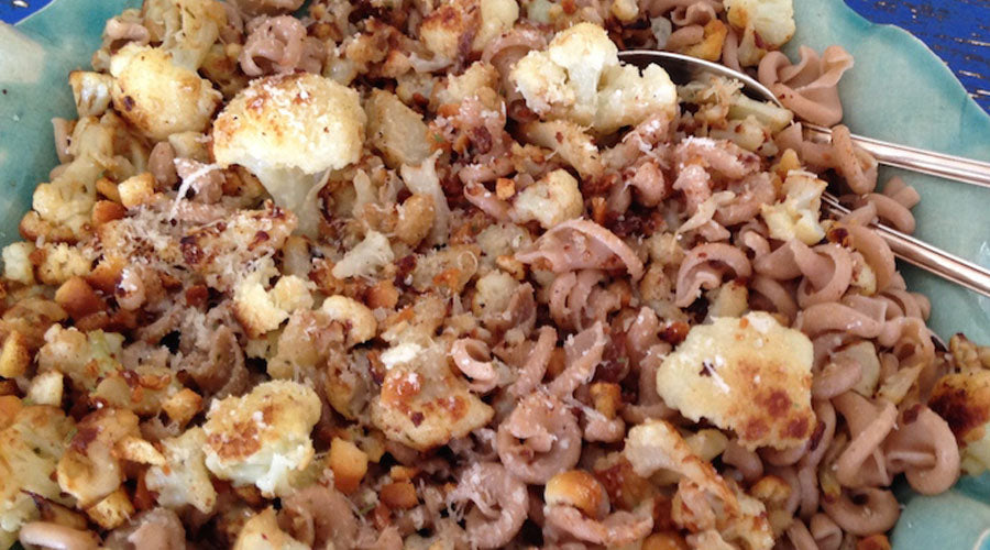 Pasta con coliflor