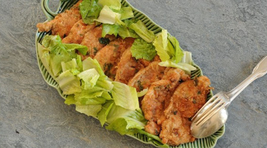 Pechugas de pollo adobadas en pimentón