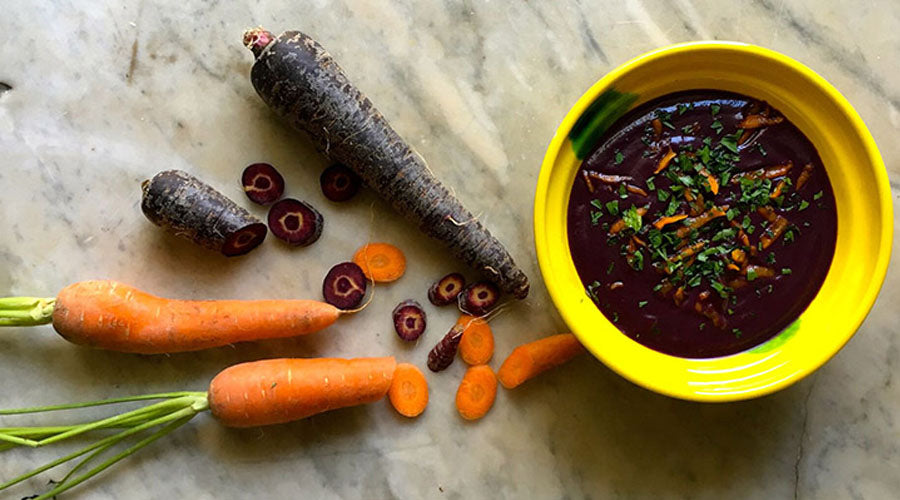 Recetas de zanahoria morada