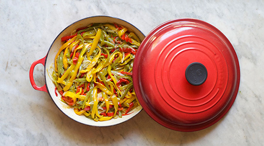 Pimientos multicolor