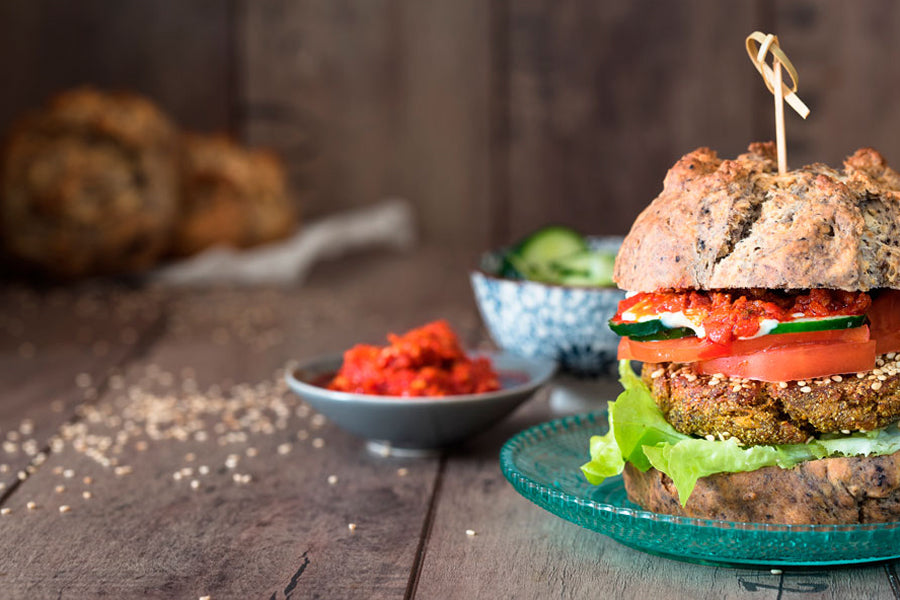 Hamburguesas Vegetales Ecológicas, sanas y sabrosas