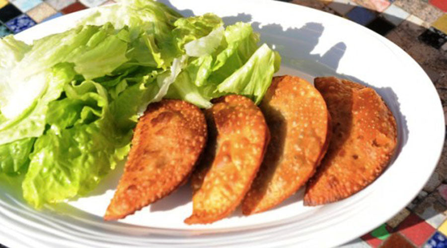 Empanadillas chilenas de espinacas