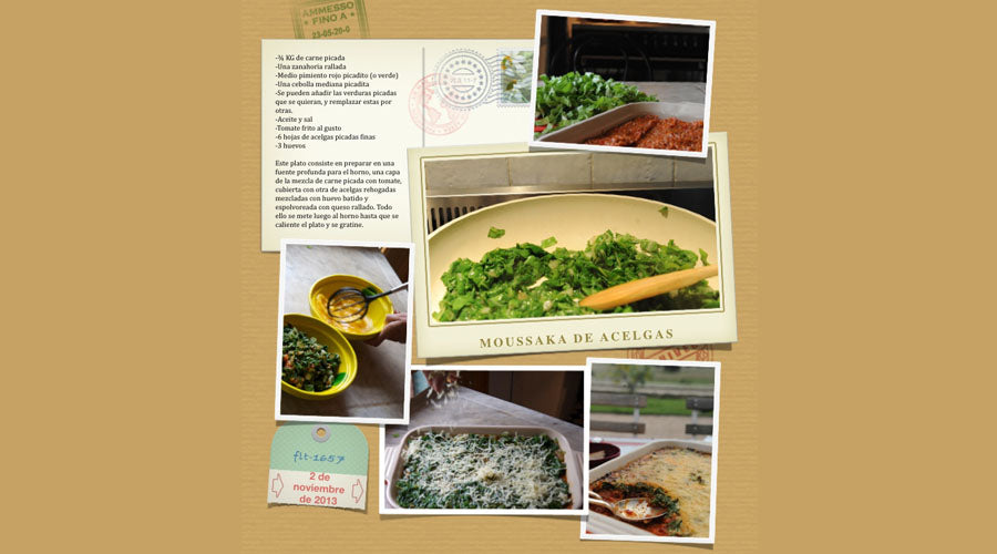 Moussaka de Acelgas