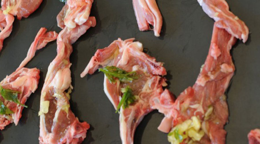 Chuletitas de Cordero al horno o a la barbacoa